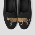 STELLTHREAD Round-Toe Embroidered Loafers (Audrey)