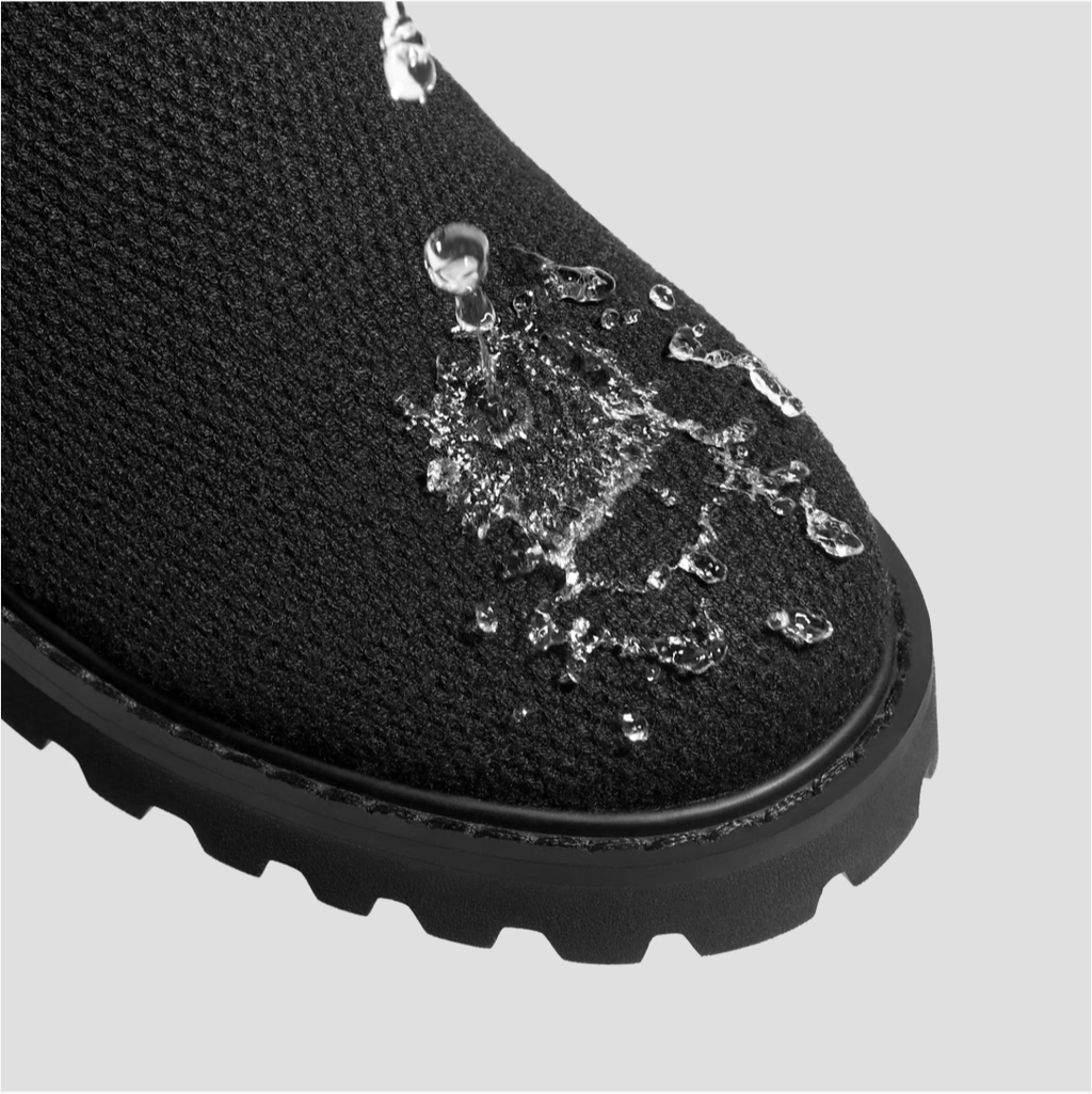 STELLTHREAD  Round-Toe Stretchy Wool Knee-High Boots