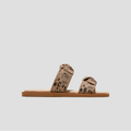 STELLTHREAD  Pillow Top Slide Strappy Sandal