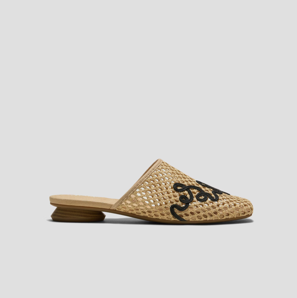 RYNLEES  Square-Toe Mesh Sandals