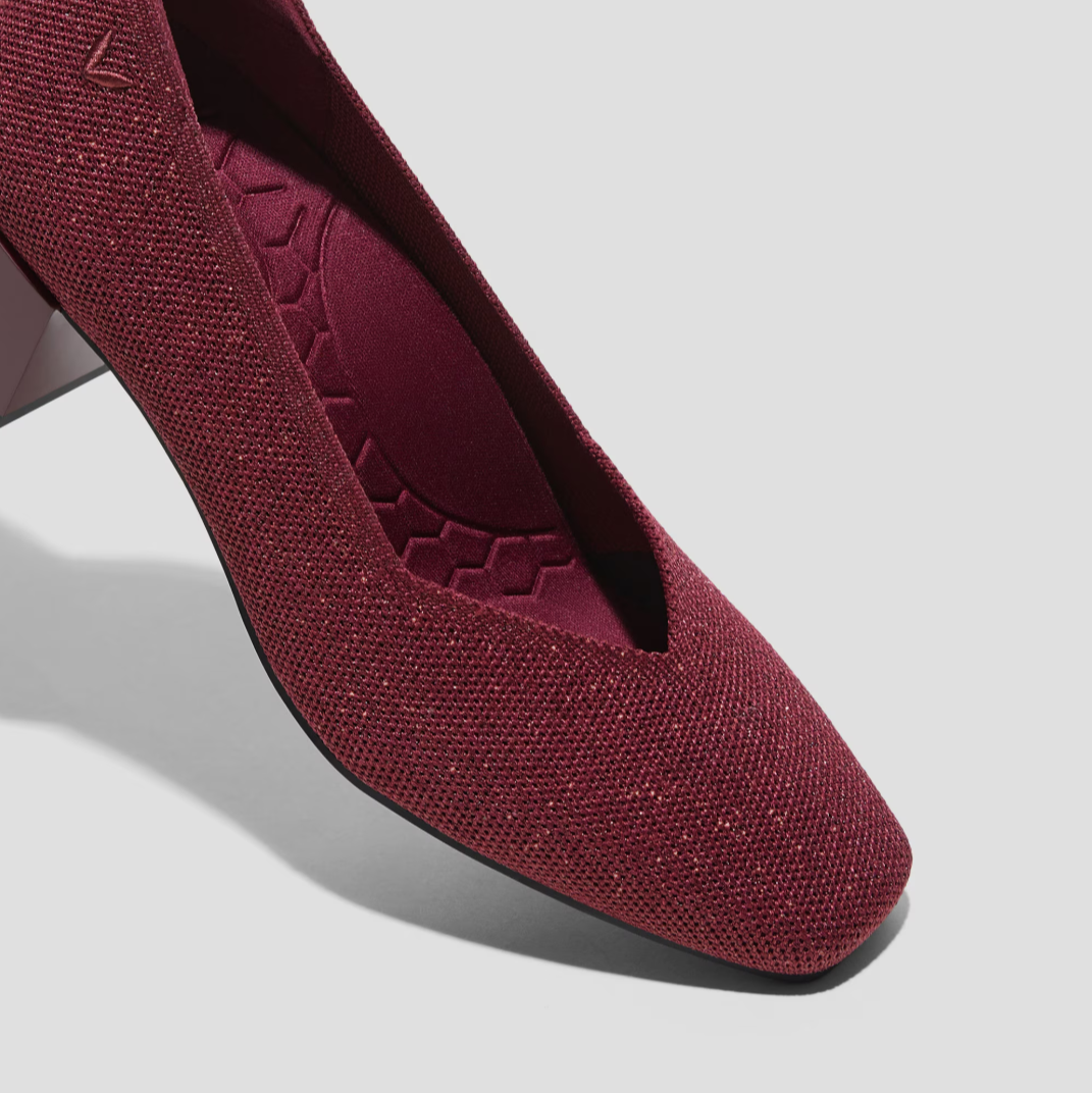 STELLTHREAD  Square-Toe Stress Free Chunky Heels